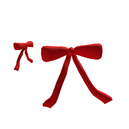 ♡ red bows  Roblox Item - Rolimon's