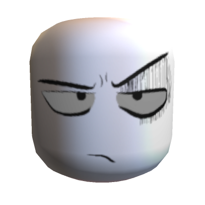 Angry Cartoon Face  Roblox Item - Rolimon's