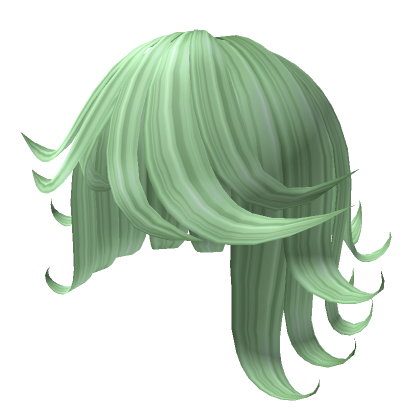 Green Anime Telekinetic Hair - Roblox