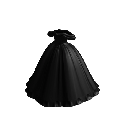 Princess Black Ball Gown Dress Roblox Item Rolimon s