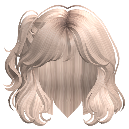 Blonde curly celebrity hair, Roblox Wiki
