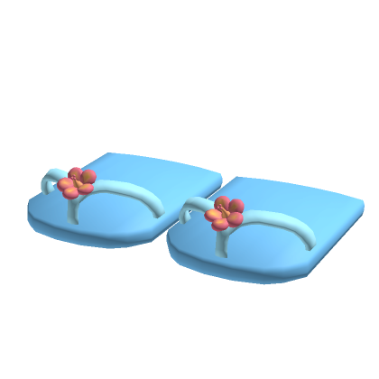 🌺🐬Summer spring flip flops shoes | Roblox Item - Rolimon's
