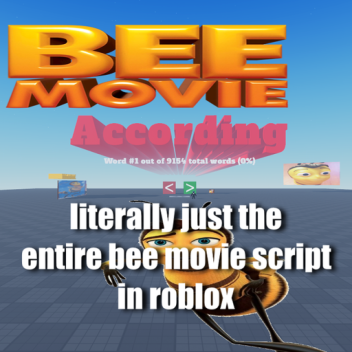 The Entire Bee Movie Script