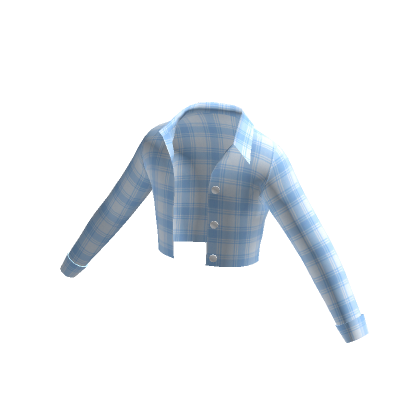 Blue Plaid Shirt - Roblox