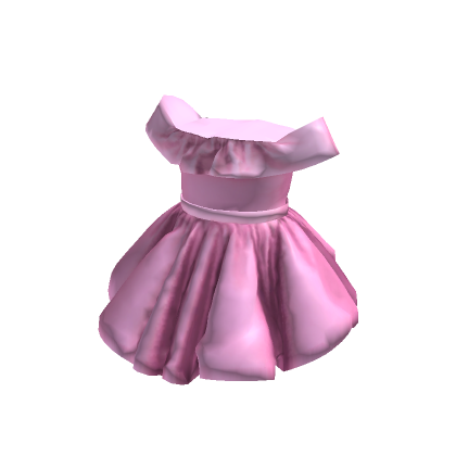 Pink Ruffle Dress | Roblox Item - Rolimon's