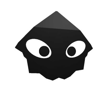 Roblox Item Wolf Mask - Black