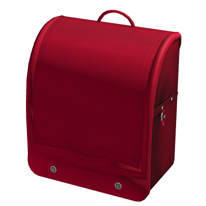 Roblox Item Japanese Schoolbag Red