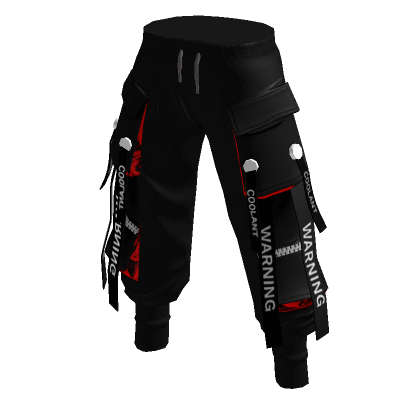 Roblox red and black pants outlet