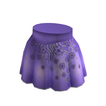 Purple skirt roblox discount