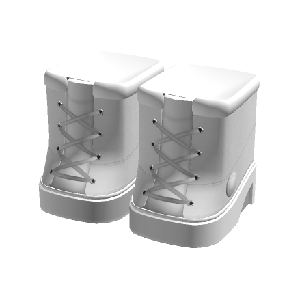 Roblox Item White Platform Boots
