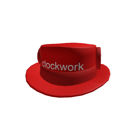 Red Clockwork Top Hat | Roblox Item - Rolimon's