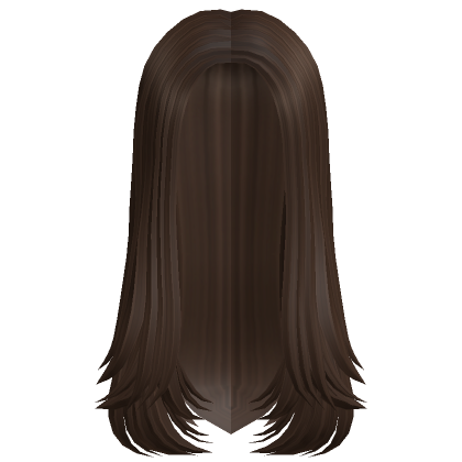 Layered Brown Hair Extensions - Roblox