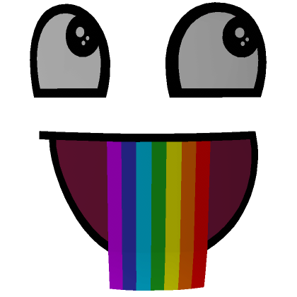Rainbow Epic Face ! - Roblox