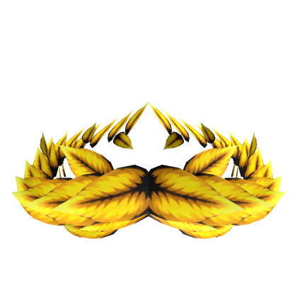 Roblox Item Leafy Golden Head Wreath Adornment