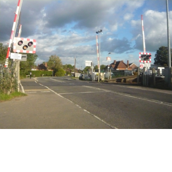 Bramley Station Level Crossing, Hants