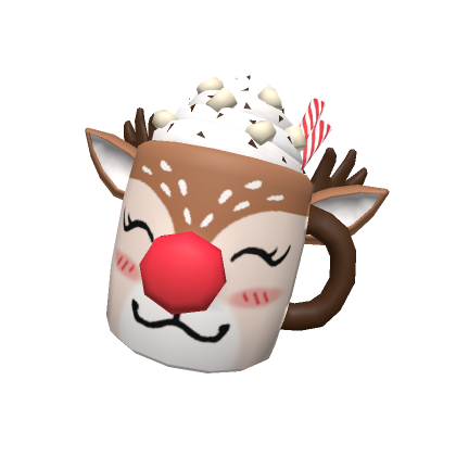 Roblox Item Christmas Rudolph Hot Chocolate