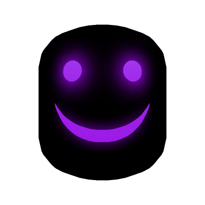 Roblox Item Evil Smile Purple