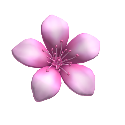 🌸 Pink Cherry Blossom Hair Flower's Code & Price - RblxTrade