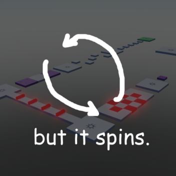 Roblox Obby but it Spins