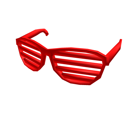 Roblox Item Seeing Red Shutter Shades