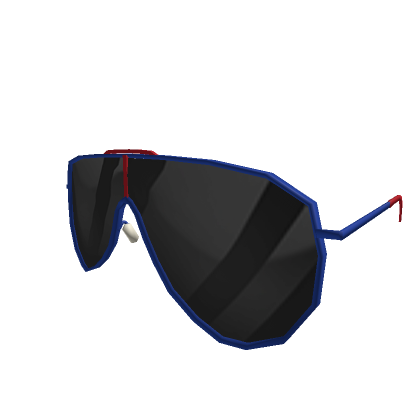 Roblox Item Ralph Lauren Pilot Shield Sunglasses Blue