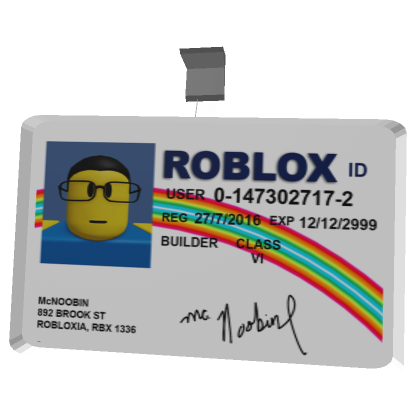 Fake McNoobin ID [3.0]  Roblox Item - Rolimon's
