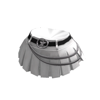 White skirt deals roblox