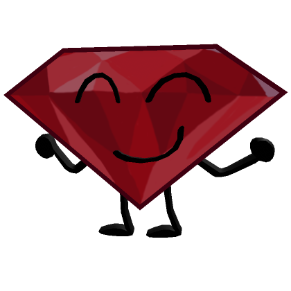 Ruby shoulder pal from BFDI / BFB's Code & Price - RblxTrade
