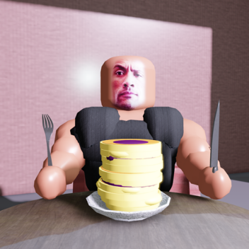 The Rock With Pancakes