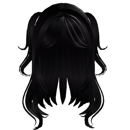 Black Anime Girl Hair | Roblox Item - Rolimon's