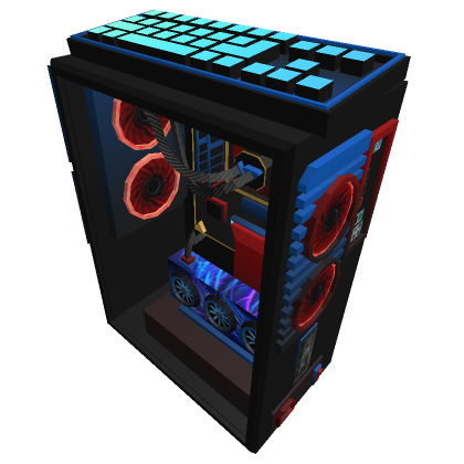 Gaming PC Back (inverted ATX)