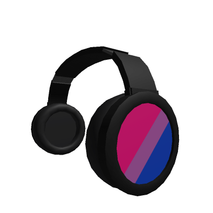 Roblox Item Pride Headphones: Bisexual