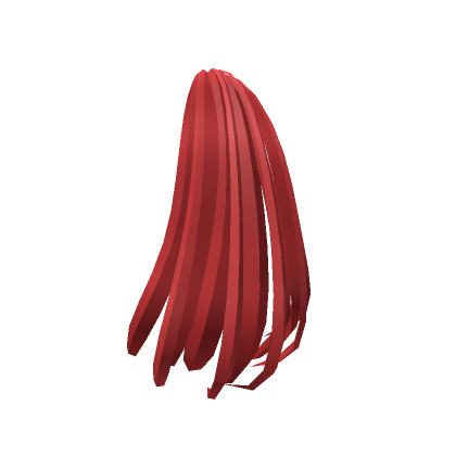 Roblox Item ScatterFall Hair Extension [Red]