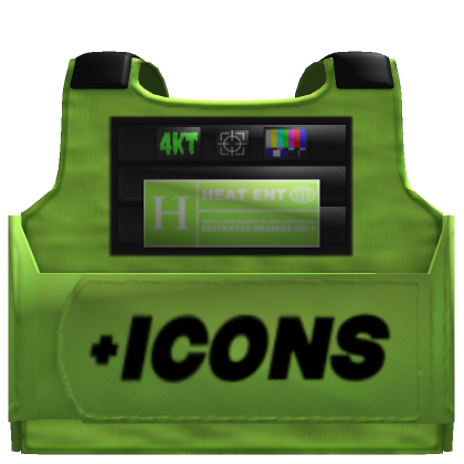 [3.0] ICONS LIME GREEN FASHION VEST | Roblox Item - Rolimon's