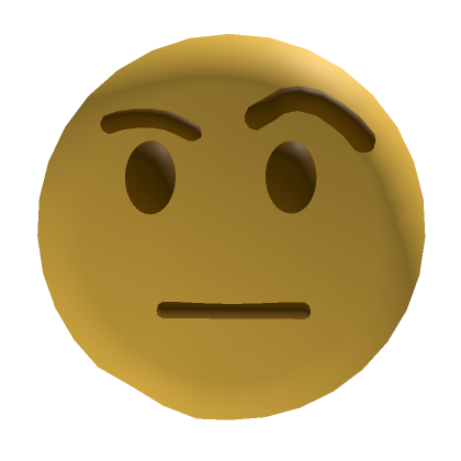New heads stop smiling and lose their eyebrows when you switch to r6 : r/ roblox