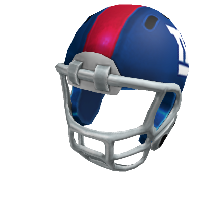 New York Giants American Football Helmet 3D model