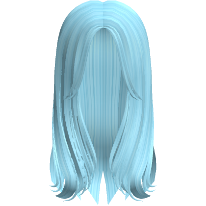 Blue Wavy Girl Hair  Roblox Item - Rolimon's