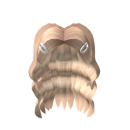 Curly iconic hair for iconic people in blonde - Roblox
