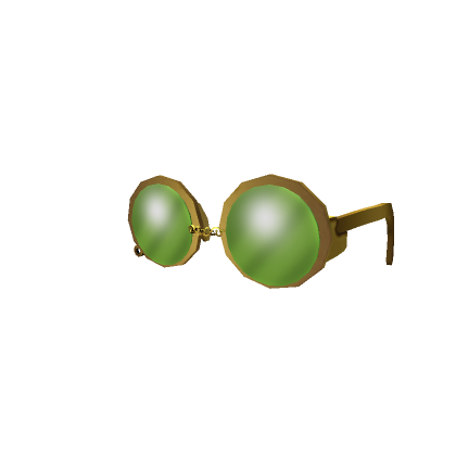 Roblox Item Green Wizard Glasses