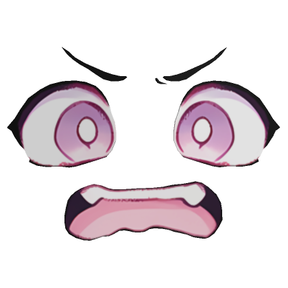 😱 Angry Face (3D) 😱 | Roblox Item - Rolimon's