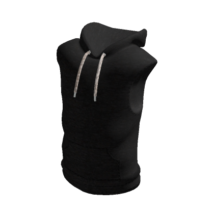 Black Sleevless Hoodie Roblox Item Rolimon s