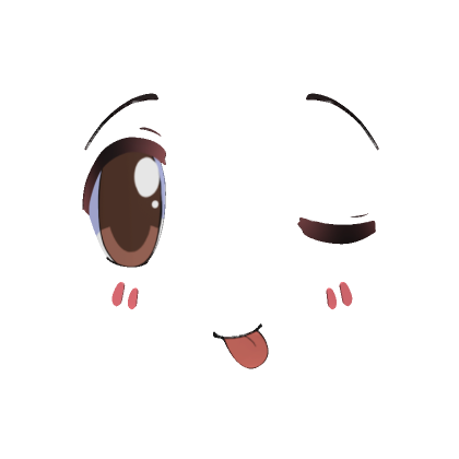 😜Goofy Wink Face (3D)😜 | Roblox Item - Rolimon's