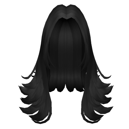 Layered Styled Black Middle Part | Roblox Item - Rolimon's