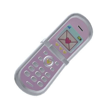 Roblox Item Kawaii Pink Flip Phone