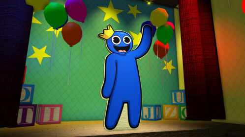 COMO DESENHAR o BLUE do ROBLOX RAINBOW FRIENDS