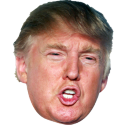 Donald Trump Roblox - trump face roblox decal