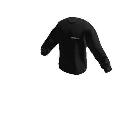 DRESSX longsleeve black shirt | Roblox Item - Rolimon's
