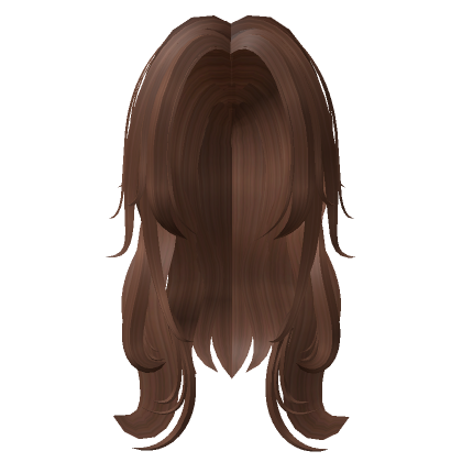 Messy Layered Wolf-Cut Mullet - Brown & Blonde - Roblox