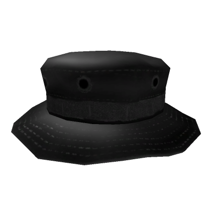 Black Boonie Hat  Roblox Item - Rolimon's