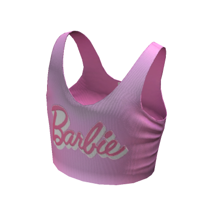 Barbie x Forever 21 Pink Logo Tank's Code & Price - RblxTrade